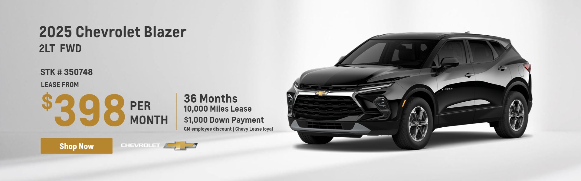 2025 Chevy 2LT  FWD Blazer