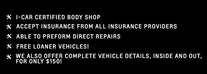 Body Shop Bullet Points